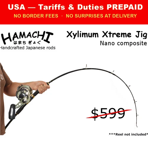 Hamachi Nano Jig Xtreme PE 2-5  20 - 50lb Japanese jigging rod Fishing O/HEAD