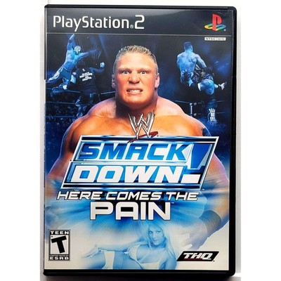 WWE Smackdown Here Comes The Pain - Sony Playstation 2 PS2 Pristine 1Y Guarantee