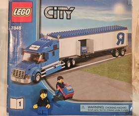 LEGO CITY: Toys R Us Truck 7848 100 % Complete with Manual - No Box
