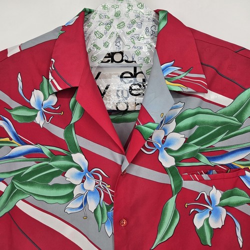 Vintage Hilo Hattie Shirt Mens 5XL Floral Hawaiian Camp Aloha Short Sleeve - Picture 2 of 12