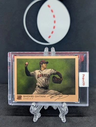 2021 TOPPS PROJECT 70 #621 1955 SHOHEI OHTANI - LOS ANGELES ANGELS - UNDEFEATED