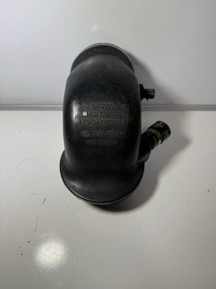 Tubo de admisión de aire Vortec 96-98 Silverado 99 00 Tahoe Escalade 5.7 tubo de codo T11 Foto 3 de 4