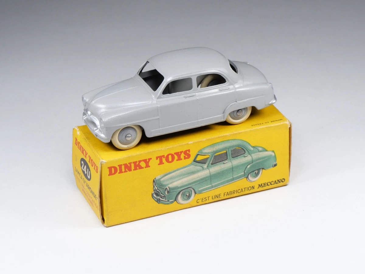 Dinky Toys Simca 9 Aronde 24U - 1/43 - Made In France - Avec Boîte D'origine - Occasion
