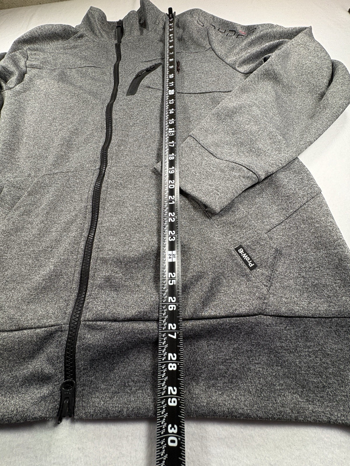 Spyder Active ProWeb Full Zip Jacket Gray XL Perf… - image 8