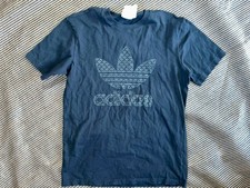 Adidas Men's Classic Monogram Graphic Tee Size Small Black