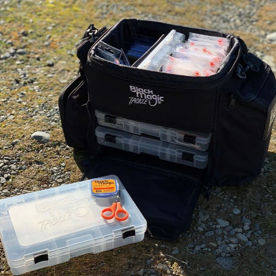 BLACK MAGIC Fishing Tackle Storage/Carrying BAG BMTALT - image 3 of 3