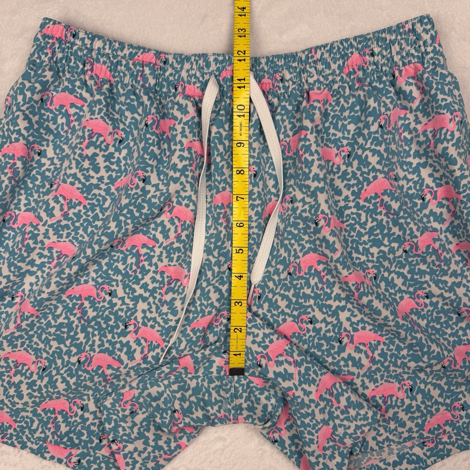 Chubbies Swim Trunks XL 5.5” Inseam Flamingos Florida Fun Stretch Comfort Lined