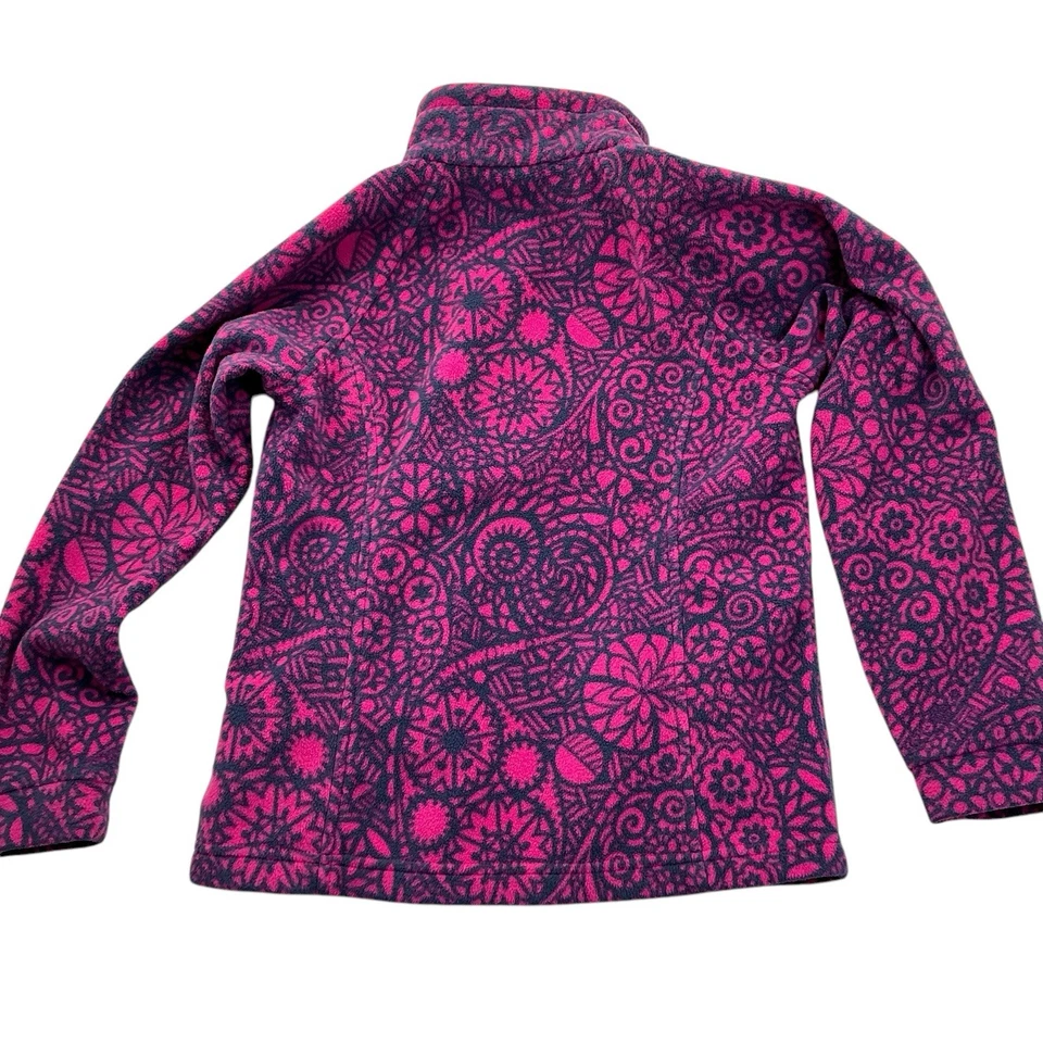 Columbia Sportswear  Fleece Girl's Size Medium (10-12) Pink Multicolor - Image 3 of 4