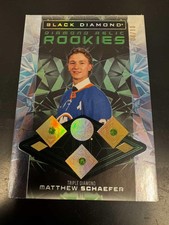 25-26 CDD Black Diamond Matthew Schaefer EMERALD Diamond RELIC /10