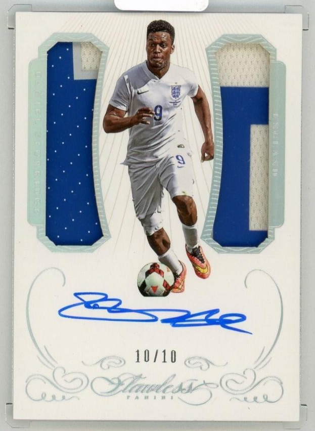 2016 Panini Flawless Daniel Sturridge Dual Patch Autographs(ON