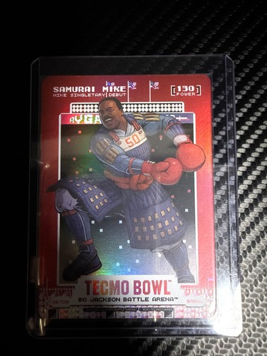 Bo Jackson Battle Arena Tecmo Bowl Samurai Mike Singletary Scoreboard Brawl
