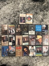 Lot Of 23 Country Music Vintage Cassette Tapes With The Greatest Artists Ever