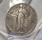 1918 S Standing Liberty Quarter
