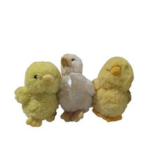 Goffa International Plush Easter Chicks Set of 3 Yellow Spring Stuffed Animals