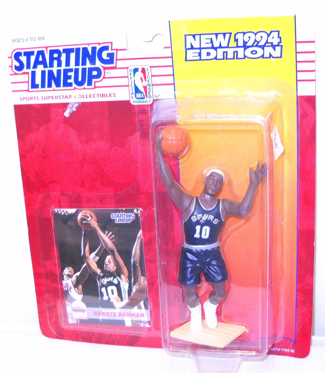 スポーツ 90s Dennis Rodman figure NEW - Dennis Rodman (Yellow Hair) Action Figure and Card