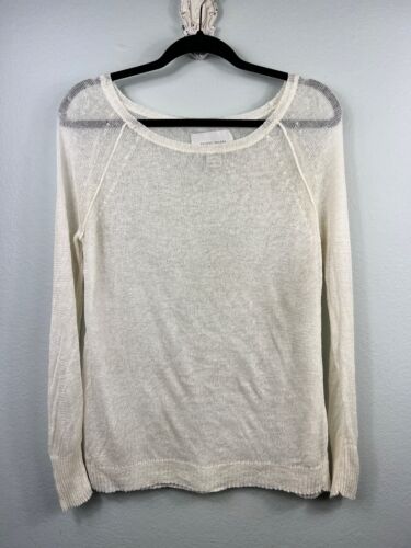 Brochu Walker Sweater Women's Medium Linen Blend C