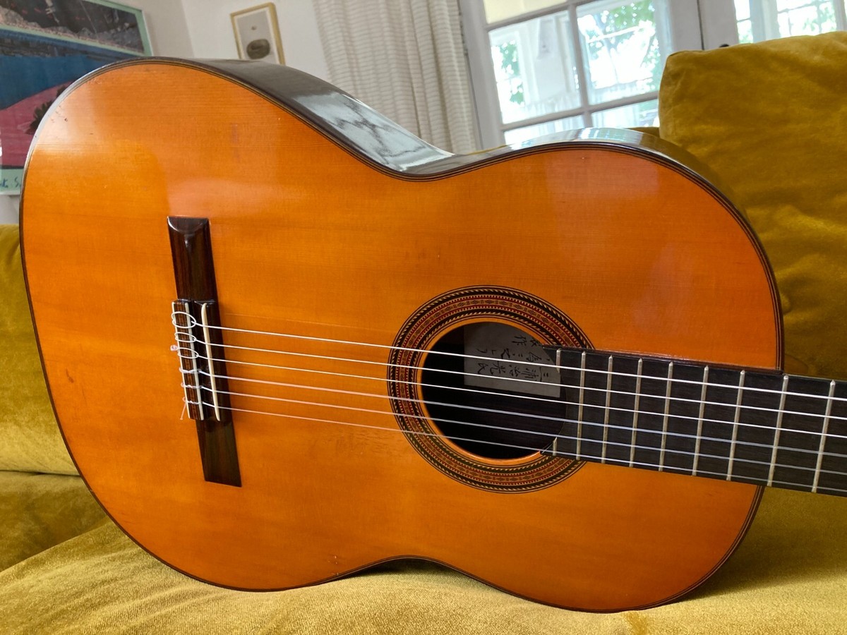 Sakazo Nakade custom classical guitar 1965 – spruce, solid wood, japan, kolb Sakazo Nakade custom classical guitar 1965 – spruce, solid wood, japan, kolb