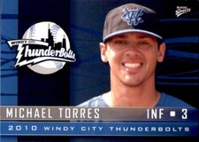 2010 Windy City Thunderbolts Multi-Ad #26 Michael Torres Santa Ana California CA