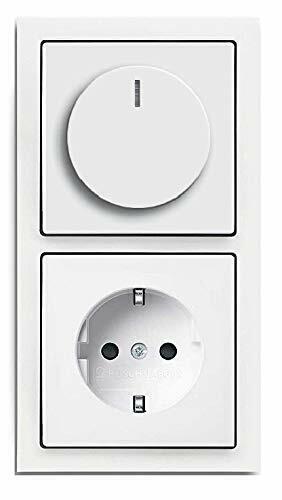 EBROM LED Dimmer/Drehdimmer + Busch Jäger Future Linear weiß, LED 5-150 Watt - Bild 1 von 6