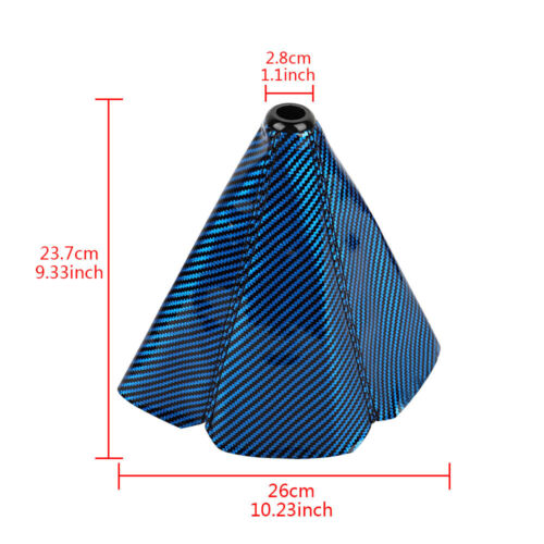 JDM Carbon Fiber Shift Boot Stitch For Gear Cover MT/AT Shifter Shift Knob - Bild 3 von 62
