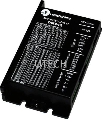 Leadshine 2-phase DM442 Digital Stepper Motor Drive 40VDC/4.2A Fit 42 57 motor - Foto 5 di 6