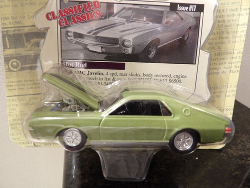 1968 AMC JAVELIN 2000 RACING CHAMPIONS CLASSIFIED CLASSICS 1:64