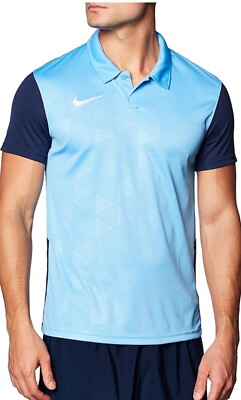 Herren Nike Trophy 4 IV Fußball T-Shirt University Blau Größe M Neu BV6725-412