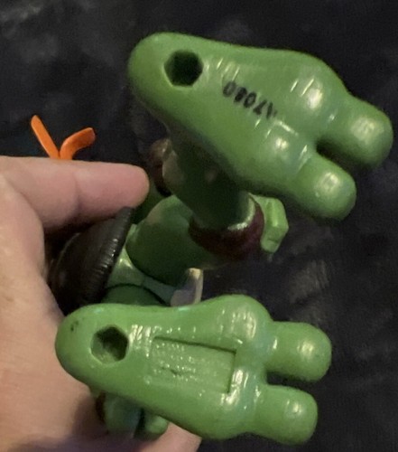 2006 TMNT Michelangelo And Dontatello 6” Action Figures Pre-owned - Picture 7 of 7