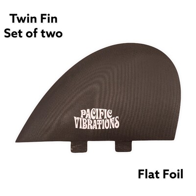 サーフィン・ボディボード PACIFIC VIBRATIONS Half Moons PACIFIC VIBRATIONS FCS SURFBOARD MINI SIMMONS TWIN FIN SET NEW