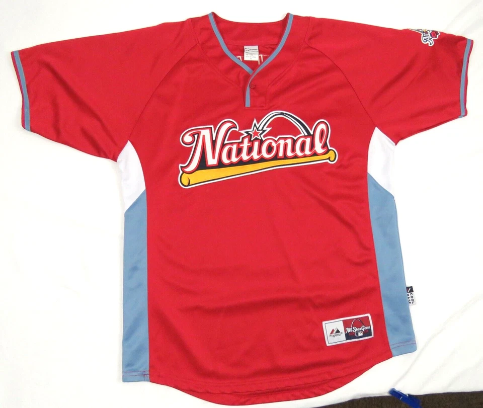 Camiseta deportiva Chase Utley Philadelphia Phillies 2009 All Star Majestic Foto 3 de 4