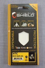 HTC EVO SHIFT 4G ZAGG MILITARY FULL BODY Invisible Protective Shield NEW