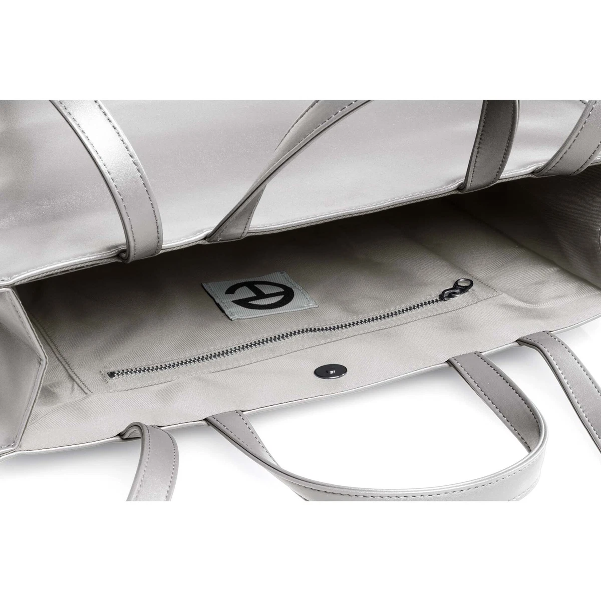 TELFAR UNISEX SILVER MEDIUM SHOPPING BAG - FREE SHIPPING **BRAND NEW**