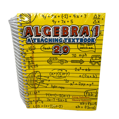 NIP A Teaching Textbook 2.9 Algebra I w/ Answer Key / Test Bank Sabouri