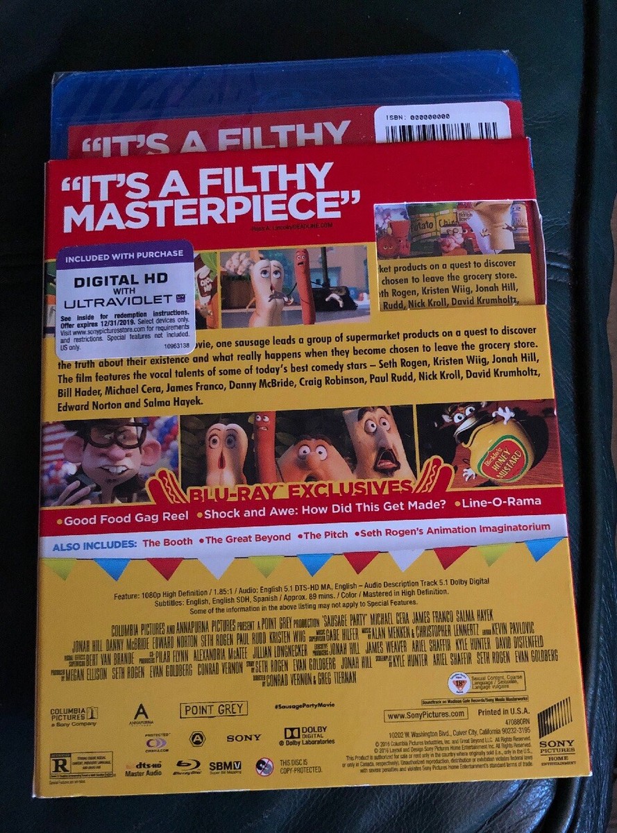 ソーセージ・パーティー [Blu-ray] dwos6rj ソーセージ・パーティー Blu-ray Amazon限定特典ディスク付き - メルカリ