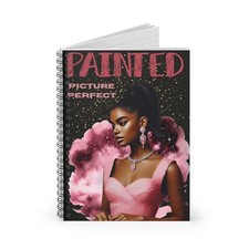Chic Art Spiral Notebook - Painted Picture Perfect, Cute Stationery, Gift ... 