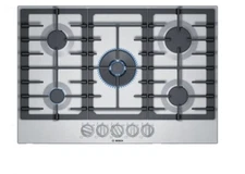 Bosch 800 Series NGM8657UC 36 Inch Gas Cooktop with 5 Sealed Burners