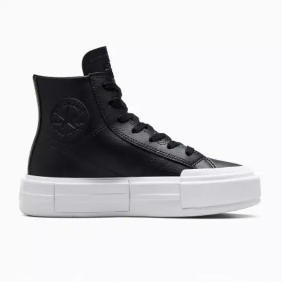 All star black leather store