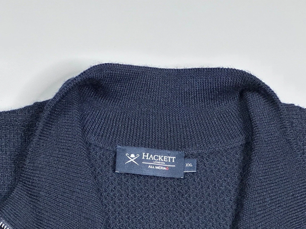 Hackett merino wool best sale jumper