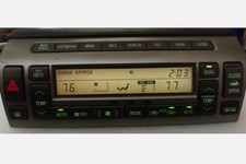 REPAIR SERVICE: 2002-2009 Lexus SC430 Climate Control LCD Screen 