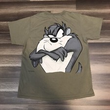 Vintage 1994 Tasmanian Devil Looney Tunes Single Stitch Taz Wear T-shirt Sz Lrg
