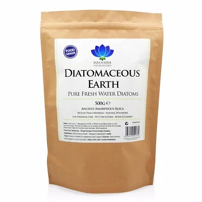 Diatomaceous Earth - Food Grade DE Powder - Detox & Trace Mineral Supplement