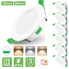 LED Recessed Ceiling Lights 3CCT Flat Panel Ultra Slim Spot Downlights 4W 5W