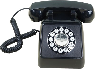 Push-button mode Phone, Landline Phone with Old Fashion Vintage Gift Phone