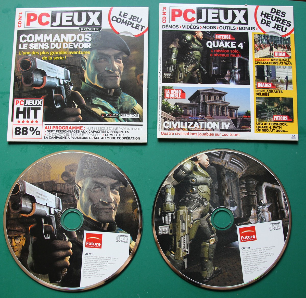 revue magazine PC JEUX n°61 Janvier 2003: Command conquer generals