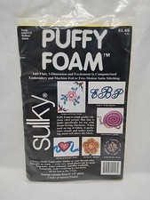 Pack Of 3 Yellow Puffy Foam 2mm 44113 6" X 9"