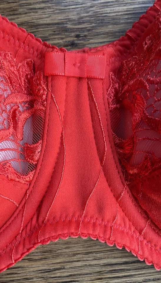 Prima Donna Bügel-BH NEU 90B ungefüttert Deauville Farbe Fiesta Rot - Bild 2 von 4