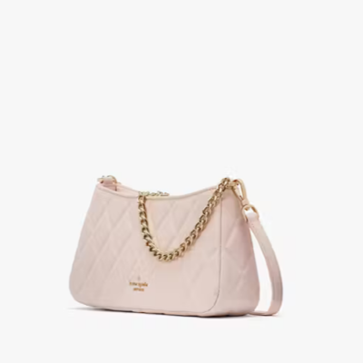 Kate Spade KH428 Carey Convertible Crossbody Rose Smoke Brand New 