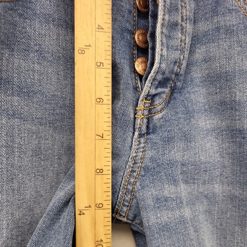 OLD NAVY GIRLS JEANS BLUE SIZE 12 YOUTH STRETCH DENIM SKINNY BUTTON FLY ANKLE - Picture 10 of 19