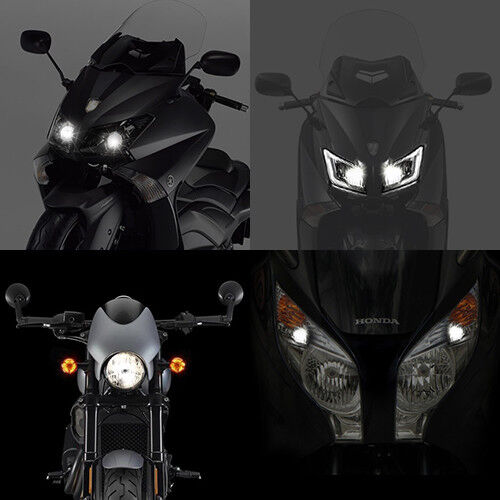 2 ampoules à  LED xenon pour moto scooter quad Suzuki GSX Burgman GSR Hayabusa  - Afbeelding 1 van 3