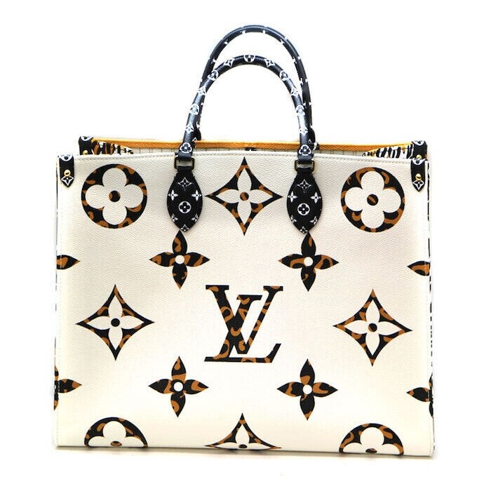 Louis Vuitton Onthego GM Tote Bag M44675 Jungle Monogram